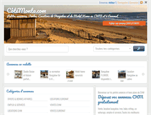 Tablet Screenshot of cotemonta.com